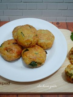 Foto resep Perkedel tempe,teri & kentang