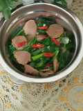 Tumis Sawi Manis Bakso