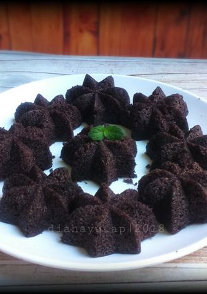 Foto resep Bolu kukus ketan hitam #bandung_recookwinakartika