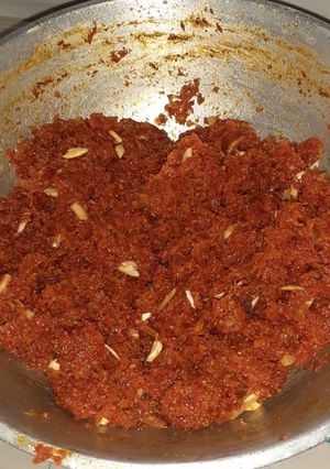 A picture of Gajar Ka Halwa.