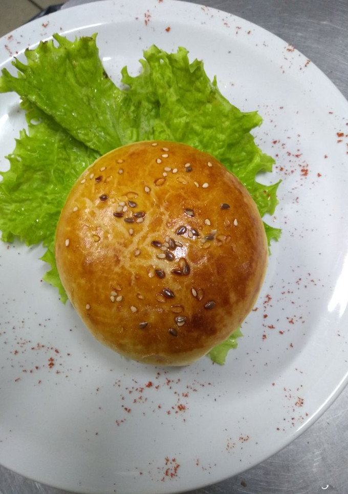 Una foto de Pan esponjoso para hamburguesas