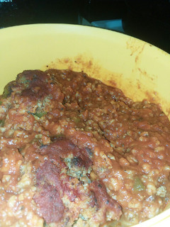A picture of Stuffed peppers.