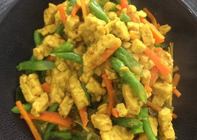 Cara Gampang Menyiapkan Buncis tempe bumbu kuning (menu diet), Menggugah Selera