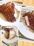 T-bone steak στα κάρβουνα