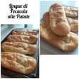 Lingue di Focaccia alle Patate Gluten free