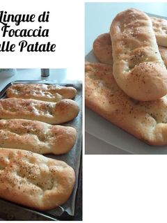 Foto di Lingue di Focaccia alle Patate Gluten free