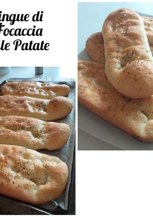 Foto di Lingue di Focaccia alle Patate Gluten free