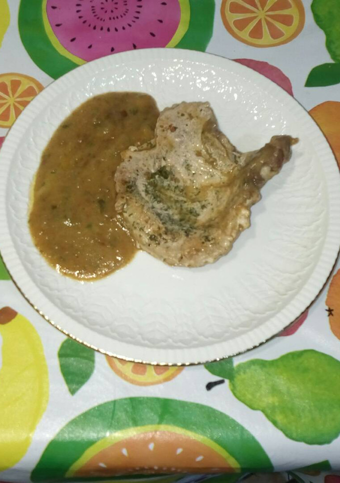 Una foto de Costillas de cerdo con salsa picante