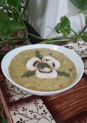عکسی از دستور سوپ شیر🥣🍶