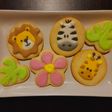 Glaseado para galletas de animalitos 🦁🦓🦒🍃🌺