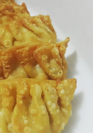 Foto resep Deep Fried Chicken Dumplings | Siomay goreng ayam
