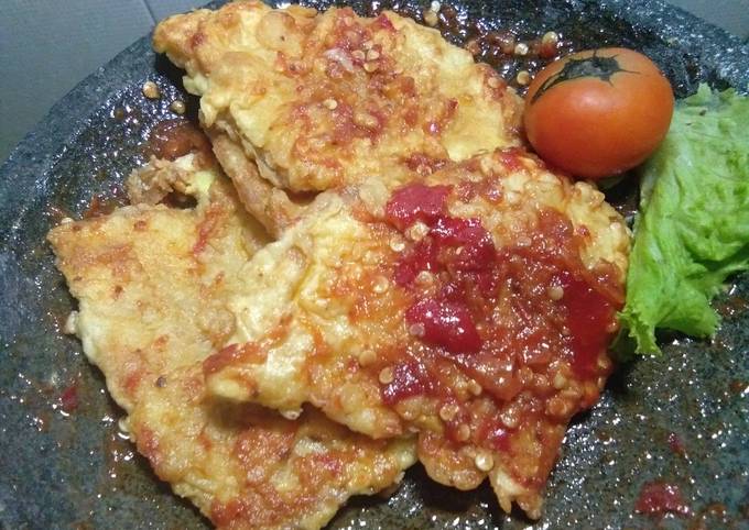 Resep Telur Geprek Krispi VIRALL. yang Lezat Sekali