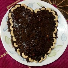 A picture of Eggless oreo cake.