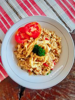 Foto resep Nasi Goreng Daun Jeruk