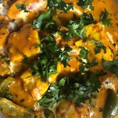 Kadai paneer A picture of Kadai paneer.