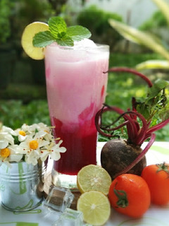 Foto resep Jus Bit Tomat Jeruk Nipis