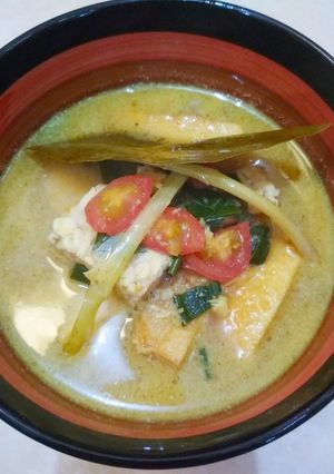 Foto resep Kuah Kuning Tempe Tahu MPASI 2+ thn