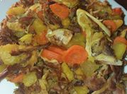 Una foto de puchero frito