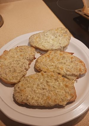 Una foto de Pan de ajo