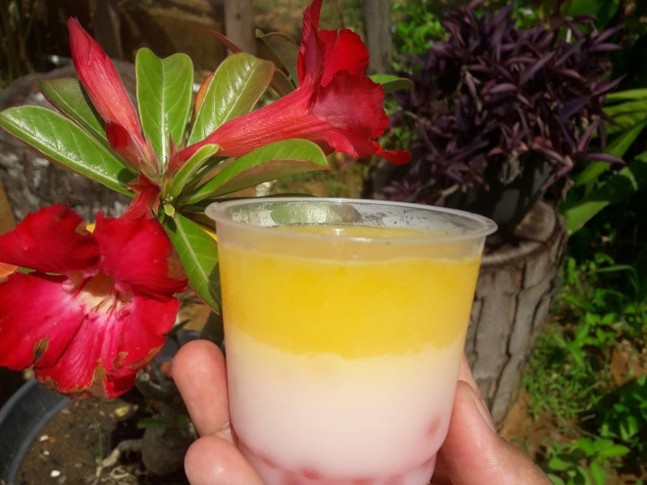 Resep Puding sago mango yang Bisa Manjain Lidah