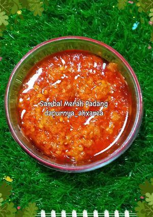 Foto resep Sambal Merah Padang