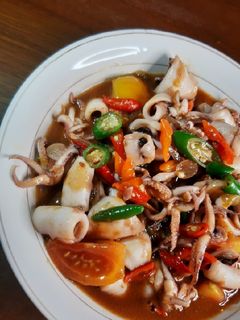 Foto resep Cumi asam pedas