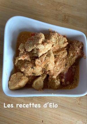 Une photo de Poulet Tikka Massala au Cookeo