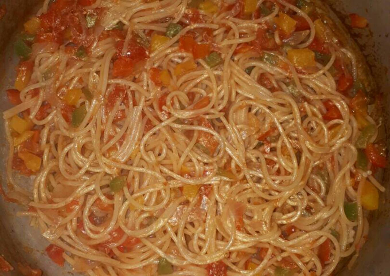 Fried Spaghetti
