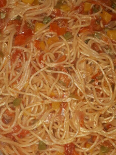 A picture of Fried Spaghetti.