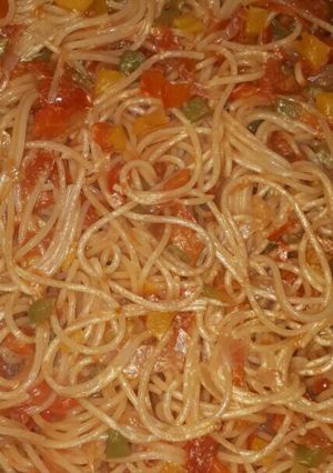 A picture of Fried Spaghetti.