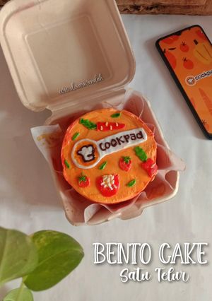 Foto resep Bento Cake Satu Telur