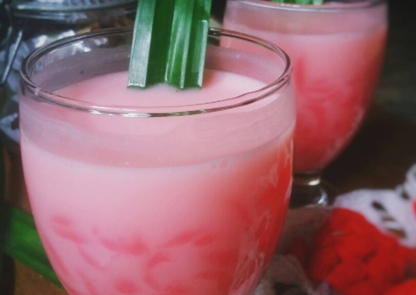 Es Cendol Nutrijell Merah Putih