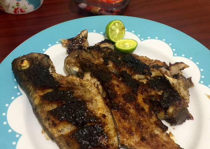 Ikan Bakar Panggang Teflon