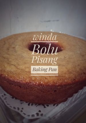 Foto resep Bolu pisang baking pan no mixer