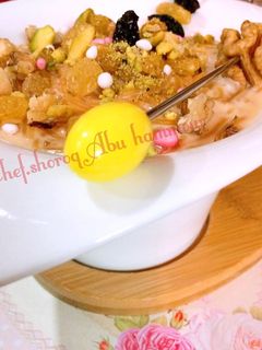 صورة لوصفة حلى الشعيرية