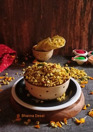 A picture of મસાલા જુવાર ધાણી.(Masala Jowar Dhani Recipe in Gujarati).