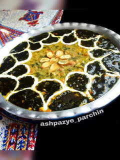 عکسی از دستور آش تره اسفناج 🌸