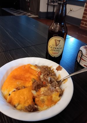 A picture of Shepherds pie.