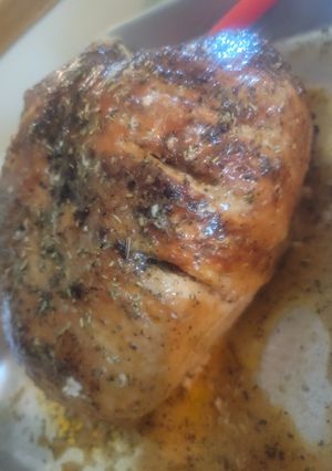 A picture of Air-fried Turkey Breast (Lightly Creole).