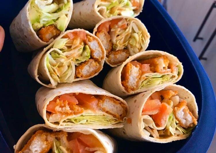 How to Prepare Super Quick Homemade It’s a fishy wrap