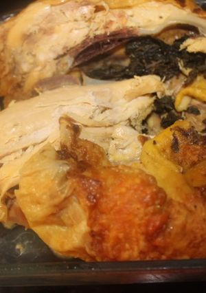 Foto principal de Pollo asado en freidora de aire