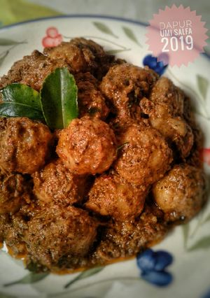 Foto resep Kalio bakso ikan patin