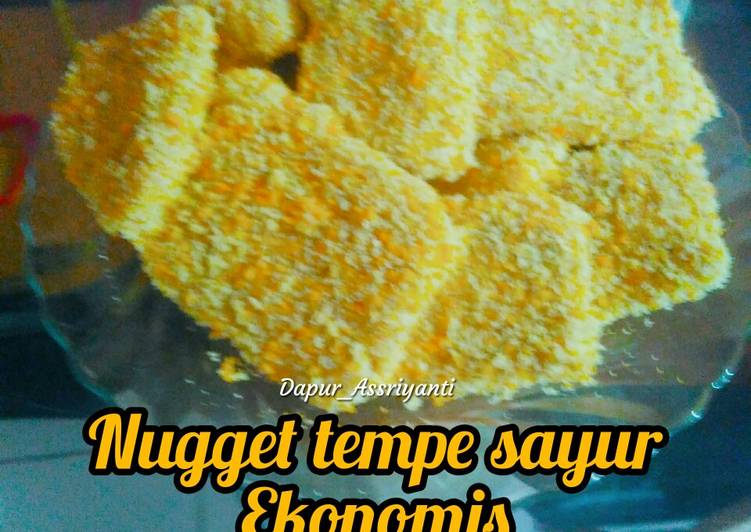 Nugget tempe sayur ekonomis