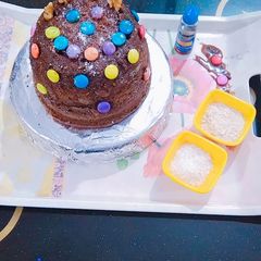 A picture of Multi grain atta cake.