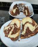 Budín de Coco Marmolado