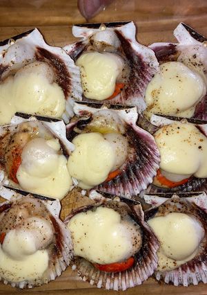 Una foto de Ostiones a la parmesana