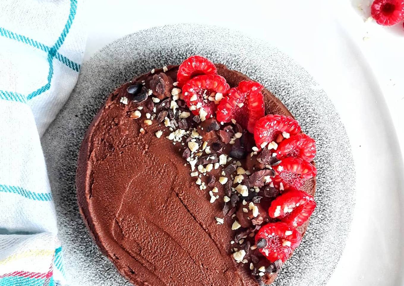 🎂Tarta vegana de Nutella saludable 🎂