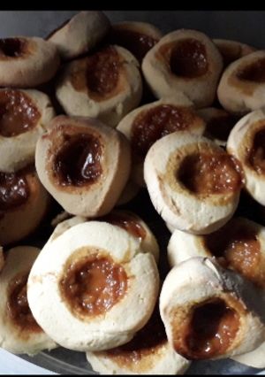 Una foto de Ojitos de dulce de leche