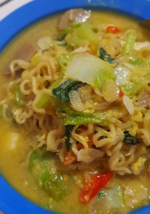 Foto resep Mie instan rebus ala bunda