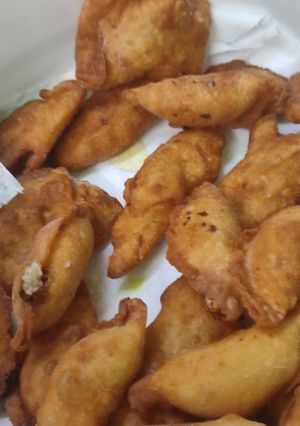 A picture of #GCS#koya,kaju,coconut modak#.